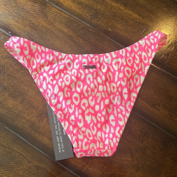 Pink Leopard Triangl Bikini NWT - Picture 2 of 5